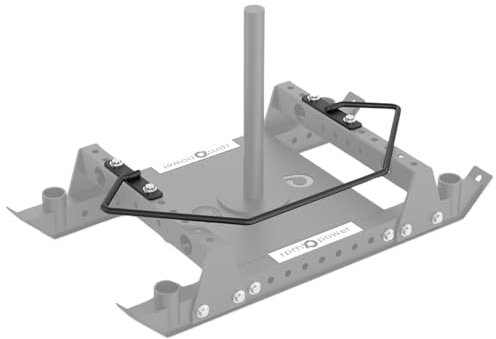 RPM Power Trineo de fitness Prowler de grado comercial, trineo de peso premium para entrenamiento con pesas (kit de riel envolvente con accesorio de trineo)