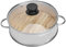 Alipis 1 Satz Dampfer Dampfkochtopf mikrowellen-gemüsedampfgarer Dampfreiniger Hersteller Roboter pressure cooker druckkochtopf pfannenwender multifunktionaler Dampfgarer Küchenwaren Glas