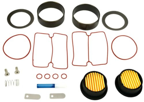 Yominerr del Cilindro Olio per Compressore D'Aria con Kit Anelli del Pistone da 1500W