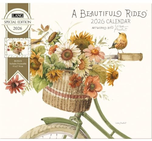 Lang Companies, Beautiful Ride Special Edition Wandkalender 2026, 31,8 x 35,6 cm, 12-Monatskalender mit gehefteter Bindung