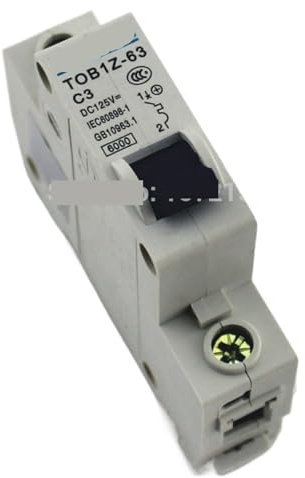 Disjoncteur TOB1Z-63 1P 3A 125V