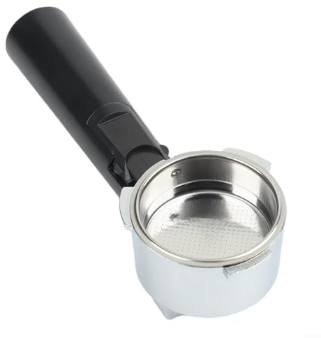 51Mm Bottomless Espresso Portafilter, With Three Ear Aluminum Alloy Head And Ergonomic Handle Compatible With Dongling Coffee Machine For Barista And Home Kitchen