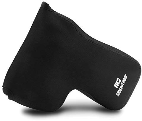 MegaGear MG1556 Ultra Light Étui en Néoprène Compatible avec Canon EOS Ra, RP, R (24-105 mm) - Noir Taille Unique