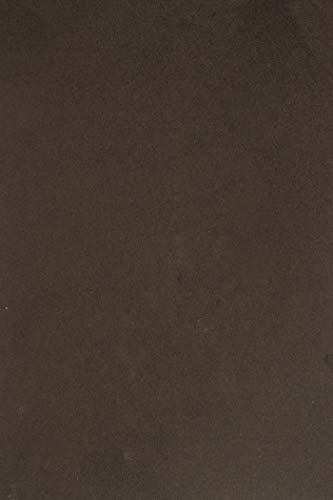 Netuno 50 Blatt Tonpapier Dunkel-Braun DIN A4 210× 297 mm 115g Sirio Color Cacao Bastel-Papier bedruckbar farbig A4 Ton-Zeichen-Papier Tonpapier Karten farbig zum Basteln Drucken Zeichnen