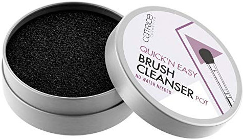 Catrice - Pinselreiniger - Quick 'N Easy Brush Cleanser Pot 010 - 1 stück - Schwarz - Schaum - Bürstenreiniger - Schwamm