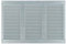 Steinberg14 Cubierta de ventilación de Acero galvanizado de 300 x 200 mm con Malla de Insectos, Rejilla de ventilación de 12 x 8 Pulgadas