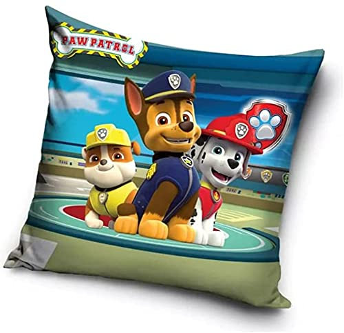 Une kompatibel mit Paw Patrol Kissenhülle Kissenbezug 40x40 cm (PAW186008)