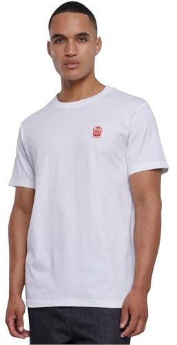 Mister Tee Herren Have A Drink Tee EMB White, XXL
