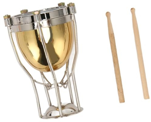 Modèle De Timbale Miniature, Mini Instrument De Musique, Figurine, Décoration De Meubles De Maison, Ornements Maison Ornements Instrument
