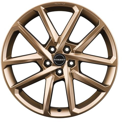 4x Borbet Felgen N 8.0x19 ET39 5x112 bronce matt kompatibel mit Seat Altea Ateca Exeo Leon Tarraco Toledo