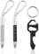 ZGDEIWGF 2 stylos à outils et 1 mini clé porte-clés, outils portables, outils multifonctions, mini-outils, outils d'extérieur, gadgets créatifs