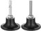 2 Inch Sanding Discs Holder Roll Lock Disc Pad Change Disc Adapter with 1/4 Shank Sanding Polishing Grinding Tool Accessories for Die Grinder Power Drill Driver 2 PCS