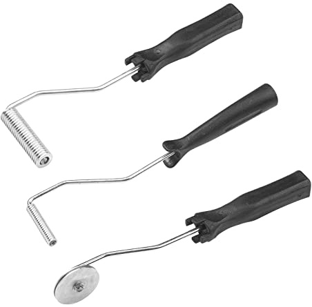 3-teiliges Werkzeugset für Glas-Fi-Rolle, Werkzeug für Glasblasen, Walzen-Farbroller-Set für Harzform, Fi-Glas, Kunstharz
