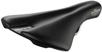 Selle San Marco Mantra Xsilite Off-Road Bicycle Saddle, Gravel, Trail, Cross Country, Open Shell with Protective Cover, Flat Shape, Xsilite Frame – Black, Size L2