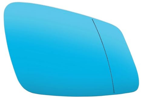 AKMAGUMLPZ Spiegelglas Für F02 Für F07 Für F10 Für F18 Blind Spot Außenspiegel Glas Blau Links Rechts Seite Flügel Spiegel Glas Selbstklebende Spiegelglas Außenspiegel(Right)