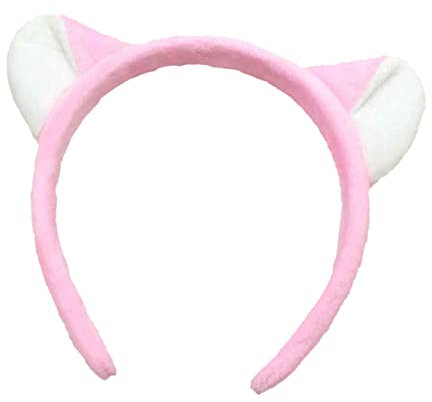 Homoyoyo Bandeau Oreilles De Chat Rose Accessoire De Coiffure Adorable Pour Cosplay Et Fêtes Design Mignon Pour Performances Et Événements Festifs