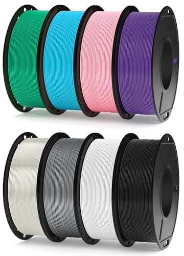 ELEGOO 1.75mm PLA Black/White/Space Grey/Transcluent/Sky Blue/Sea Green/Pink/Purple