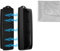 FuxFuis Aquarium Scheibenreiniger Magnet Plastik magnetischer fensterreiniger Algenmagnet Aquarium Magnetisches Reinigungswerkzeug mit Reinigungstuch Reinigungs Magnet Bürste für Aquarien Fenster
