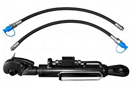 Uzman-Versand Hydraulischer Oberlenker, mit Fanghaken und 2X Hydraulikschlauch AH712