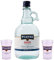 Ouzo Pilavas Nektar 1,0l Karaffe mit 2 Original Pilavas Gläsern | 40% Vol. | + 20ml Jassas Olivenöl