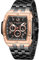 Swan & Edgar Ambassador Mechaquartz Chronograph Designer Luxusuhr für Herren mit Saphirglas Attraktive Tonneau-Form, 30 m wasserdicht, handmontiert, analoge Herrenuhr - 5 Jahre Garantie, Roségold