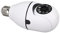 Cámara de Seguridad WiFi de 360° para 390Eyes, Cámara HD Inalámbrica para el Hogar, Visión Nocturna a Todo Color, Forma de Bombilla, Acceso Remoto (100W)