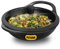 Hawkins Futura 2 Litre Cast Iron Kadhai, Naturally Nonstick Cast Iron Kadai with Glass Lid, Cast Iron Cookware for Kitchen, Black (CIK20G)