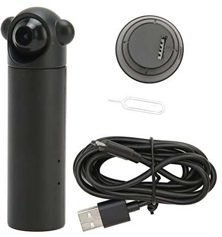 Mini Camera, Smart Security Camera, 180° Rotating HD 1080P Motion Detection Remote Real Time USB WiFi Wireless IP Camera with 2 Infrared LEDs for Home Office