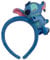 Stitch Minnie Mouse Disney Inspired Alice Headband With Plush Character Mascot Sleeping Hugging Woman Girls Head Band