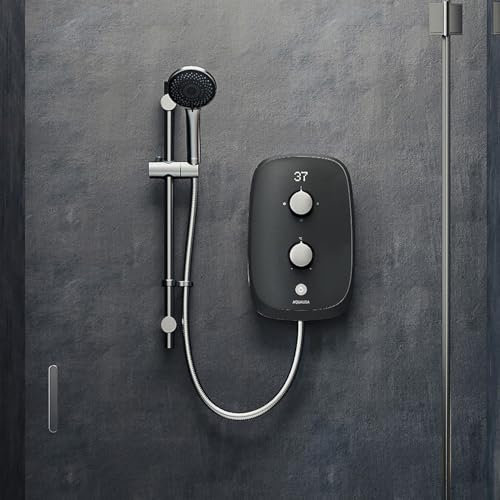 Aqualisa Emerge Electric Shower - 10.5kW Space Grey MEFN33