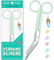 Nurse is Love Verbandsschere Pflege, Verbandschere Krankenschwester Schere aus Edelstahl scharf, abgerundete Spitze | für rettungsschere | Trauma schere mit bunt Designs | krankenschwester