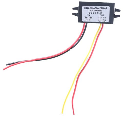 OAJABBGE Trasformatore di corrente efficiente Il 14-24 V Converte in 11 V Per Auto Luce LED Auto Ventilatore Altoparlante Monitor Auto Registratore E Altri