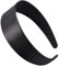 Haarreif Schwarz Breit,Haarreifen Damen Breit,Klassisches Basic Schwarz Band Haarband für Damen,Rutschfest Harte Vintage Modisches Haarbänder Stoff Haarreif,Haarband Minimalistischen für Jeden Anlass
