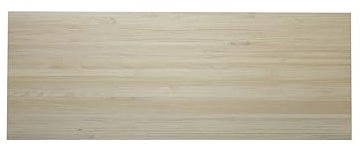 Palets Talavera SL Tête de lit largeur 60 cm en bois massif Mod. Roma pour lits de 80 cm, 90 cm, 110 cm, 135 cm, 150 cm Ferrures incluses (160 x 60 cm, écru)