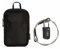 Pacsafe Prosafe 1000 Combination Lock with Steel Cable, Black, L