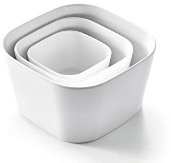Rosti Modula Auflaufformen-Set Weiß, 3 Stck.
