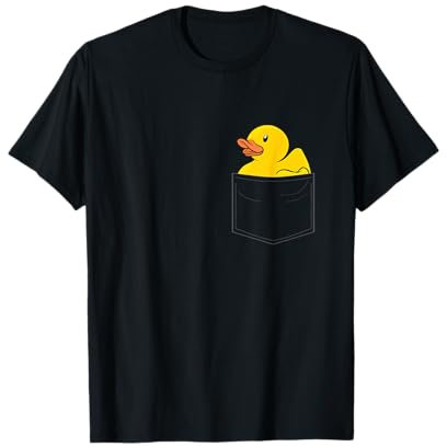 Rubber Duckie Bath Toy Clothing Gummiente in Tasche Gummiente T-Shirt