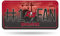 Rico Industries NFL Tampa Bay Buccaneers #1 Fan Metall Nummernschild Tag