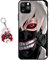 Staremeplz Compatible with iPhone 11 Pro Case Anime Design [With Figure Keychain], Soft Silicone Flexible TPU Animation Phone Case for iPhone 11 Pro