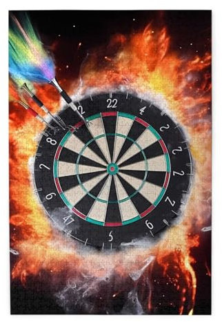 Jigsaw Puzzle Dart Board Printed Picture Puzzles for Adults Challenging Game Toys Home Decoration Puzzle 1000 Piece