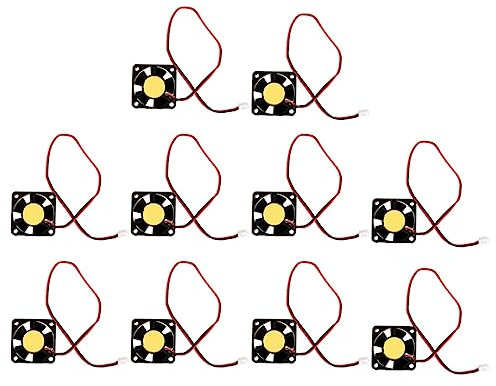 IGUATU 10 pièces 30 mm x 30 mm x 10 mm 3010S 12 V 0,06 A Ventilateur de refroidissement