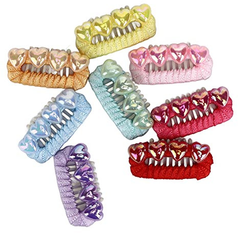 JOROBURO 16pcs Pet Hairpin, Cute Dog Hair Clip Fashionable Mixed Colors Grooming Dog Hair Barrettes, Dog Hair Accessories for Puppy Cat Small Teddy Mini Teacup Yorkie Pet Kitten