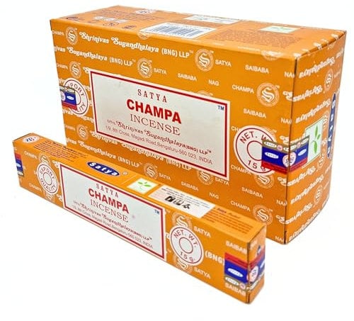 Satya Räucherstäbchen x LAVISA, Meditation, Aromatherapie, Duft (Champa)