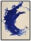 LATAFA Yves Klein Poster und Drucke Blaues Graffiti Minimalistische Wandkunst Yves Klein Leinwandmalerei Yves Klein Bilder Moderne Wohnkultur 50x70cmx1 Kein Rahmen