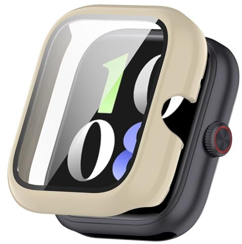 BAIDIYU Hülle Kompatibel mit vivo iQOO Watch GT, PC + Gehärteter Film, Anti-Fall, Anti-Kratzer, Smartwatch Schutzhülle Kompatibel mitr vivo iQOO Watch GT.(XYB)