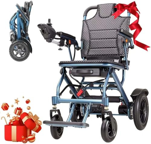 Byte Tecpeak D04 sedia a rotelle elettrica leggera e pieghevole, dotata di batteria removibile da 10AH e motore da 500W, autonomia fino a 20 km, capacità di carico di 150 kg