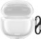 kwmobile Earphones Case Compatible with Xiaomi Redmi Buds 6 Lite - Crystal TPU Two-Part Earbuds Case - Transparent