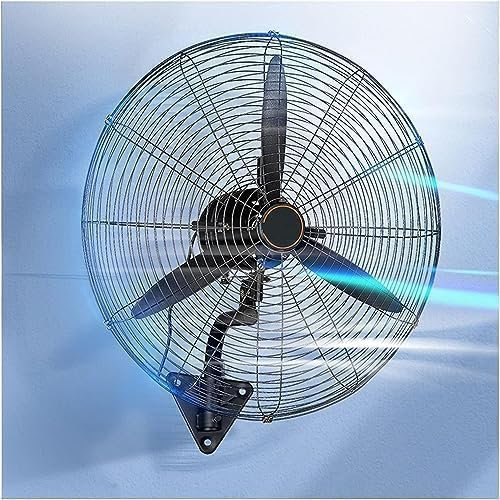 Ventiladores industriales Grandes, Ventilador de Pared, Velocidad del Viento de 3 Paradas, Estilo Moderno y Simple, bajo Nivel de Ruido, Ventiladores de refrigeración, para Uso en Grandes re