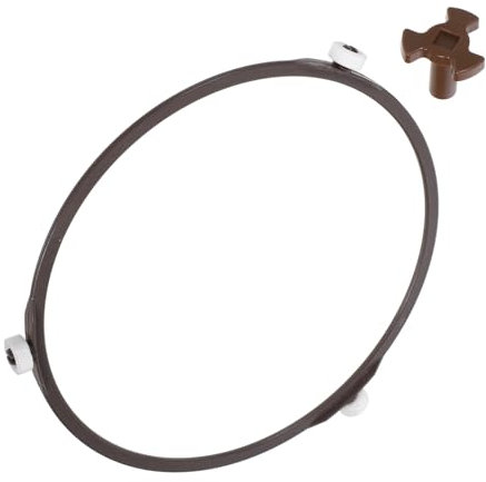 EXHUMKY 1juego Placa De Repuesto Para Microondas De Soporte De Vidrio Compatible La Mayoría De Platos Fácil Instalación y Limpieza Accesorio Duradero Para Cocinas