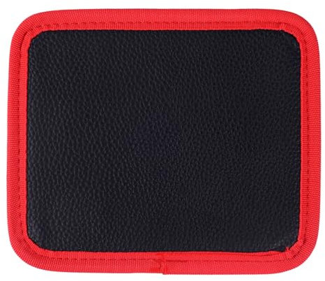Gosknor Magnetic Tool Parts Mat, 6.3x5.31 Inch Flexible Magnetic Tool Holder Leather Telescoping Tool Parts Pad for Placing Mechanic Wrench Screw Bolt